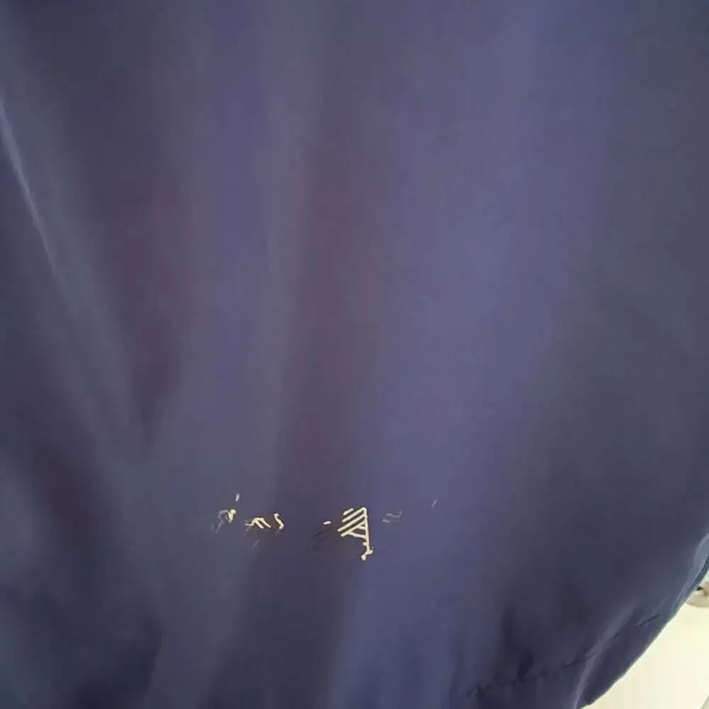 Eddie Bauer Kids Color-Blocked Rain Jacket Blue Navy Size XS 5/6